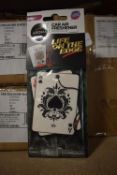 Aroma Car Cellulose Black Jack 24pc Air Freshener