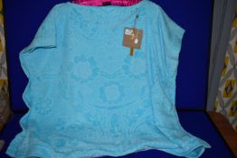 *Luna Di Gioino Turquoise Poncho Towel RRP £