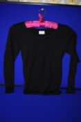 *Unlabelled Black Long Sleeve Top RRP £