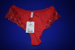 *Prima Donna Deauville Scarlet Briefs Size: M RRP £52