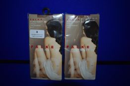 *Falke 2x Pairs Pure Matt 20 Den Anklet Transparent Matt Powder Size: 39-42 RRP £12