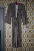 *Feraud of Paris Knitted Beige Dressing Gown Size: 14 RRP £