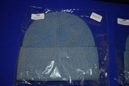 *Teal Knitted Woolen Beanie Hat RRP £