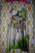 *Eva B. Bitzer 100% Silk Floral Short Nightie RRP £