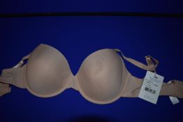 *Hanro of Switzerland Cotton Sensation Beige Bra Size: 36D RRP £