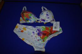 *Feraud of Paris Two Piece Bikini Sizes: 14, M C-Cup RRP £