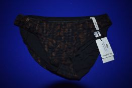 *Marie Jo Avero Black Floral Briefs Size: L RRP £55