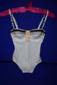 *Lise Charmel Capausoleil Black & White One Piece Swimsuit Size: 32B RRP £189
