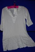 *Luna Luxe Resortwear Timeless Silk Tunic Short 100% Silk Size: S RRP £340