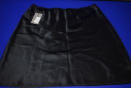 *Marjolaine Soie Unie Black Underskirt Size: 44 100% Silk RRP £145