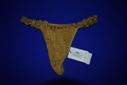 *Marie Jo Avero Gold Thong Size: S RRP £45