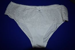 *Laperia White Cotton Full Panty Size: 18 RRP £