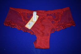 *Lise Charmel Dressing Floral Red Full Panty Size: XL RRP £89