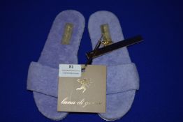 *Luna Di Gioino Towel Slippers Size: S RRP £