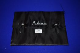 *Aubabe Lingerie Deluxe Black Satin Lingerie Bag RRP £