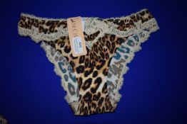 *Lise Charmel Feline Shakti Leopard Print Full Panty Size: S RRP £