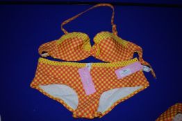 *Lise Charmel La Bombe Vichy 2pc Bikini Sizes: M, 32B RRP £