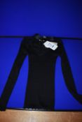 *Oscalito Black Stretch Top Size: EU 2 (wool and silk mix) RRP £225