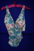 *Gottex Light Turquoise Floral Size: 18 RRP £185