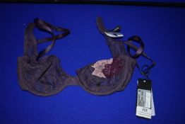 *Andres Sarda of Barcelona Myanmar Grey Diamond Bra Size: 34B RRP £155