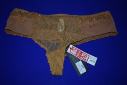*Empreinte Lingerie Gold Thong Size: M RRP £