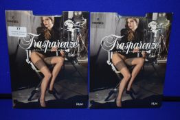 *Trasparenze 2x Pairs CMD Film 2 Cosmetic Tights RRP £18