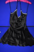 *Luna Di Seta Black Cami Top with Diamante Detail RRP £