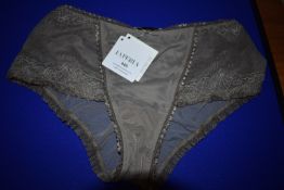 *Laperia Pewter Full Panty Size: 16 RRP £57