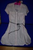 *Pluto Jorien Stripped Short Sleeve Pyjama Top Size: 38 S RRP £139