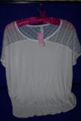 *Lise Charmel Fashion Vague White Cotton Top Size: M RRP £