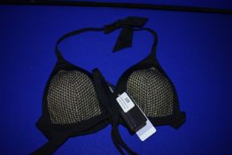 *Andres Sarda of Barcelona Black & Gold Bikini Top Size: 34B RRP £179