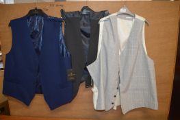 *3x Assorted Gent’s Waistcoats