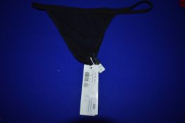 *Laperia Black Thong Size: 16 RRP £