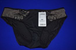 *Chantelle Black Full Panty Size: L RRP £