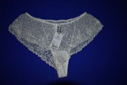 *Marie Jo Jane Ivory Lace Briefs Size: XL RRP £