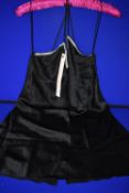 *Luna Di Seta Black Cami Top with Diamante Detail Size: XL RRP £