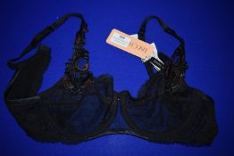 *Lise Charmel Soiree Libertine Black Bra with Swarovski Crystal Size: 34B RRP £