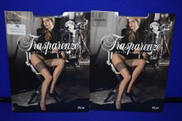 *Trasparenze 2x Pairs CMD Film 3 Cosmetic Tights RRP £18