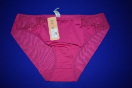 *Lise Charmel Dressing Floral Magenta Full Panty Size: L RRP £