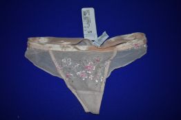 *Lise Charmel Pastel Poesie Thong Size: XS RRP £