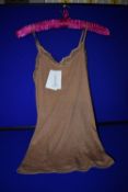 *Hanro of Switzerland Caramel Woolen Lace Top Size: M RRP £75
