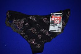 *Conturelle Felina Black Thong Size: 16 RRP £
