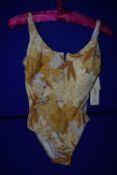 *Gottex Gold One Piece Swimsuit Size: 18 RRP £