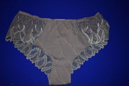 *Louisa Bracq of Paris Julia Taupe Full Panty Size: L RRP £