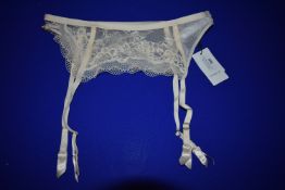*Marie Jo Bella Pearled Ivory Suspender Belt Sie: EL RRP £