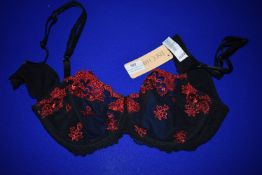 *Lise Charmel Recital Sexy Black & Red Bra Size: 32E RRP £98