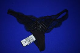 *Andres Sarda of Barcelona Jaguar Black Thong Size: M RRP £112