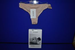 *Hanro - Switzerland Finest Mercerized Pima Cotton Style 071322 - Skin Thong Size: S/UK 14 RRP £17.