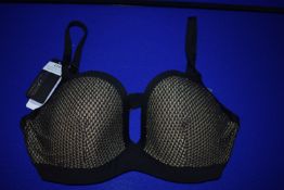 *Andres Sarda of Barcelona Black & Gold Bikini Top Size: 34E RRP £169