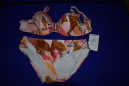 *Feraud of Paris Two Piece Bikini Sizes: 12, 38D RRP £